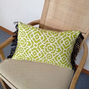 Sold - Funky Lumbar Pillow Cover OOAK for 14x20